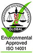 Environment Approved ISO 14001