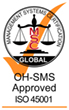 OH & SMS Approved ISO 45001